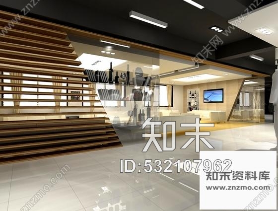 施工图江苏著名服装品牌现代服装展厅装修施工图含效果cad施工图下载【ID:532107962】