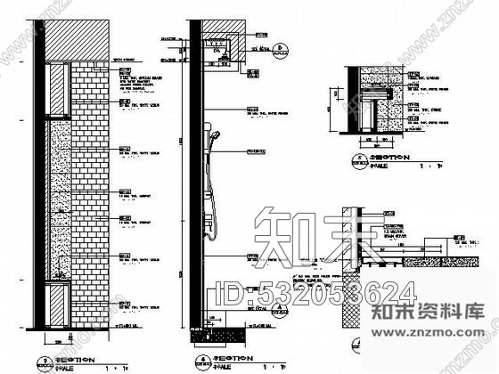 施工图五星假日酒店豪华套房3施工图cad施工图下载【ID:532053624】