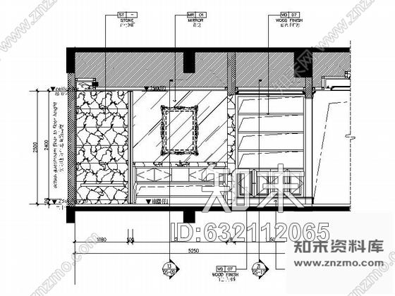 施工图湖南气质范法式私人会所室内设计CAD施工图施工图下载【ID:632112065】