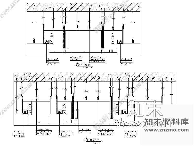 施工图莱州某餐厅装修图cad施工图下载【ID:532012511】