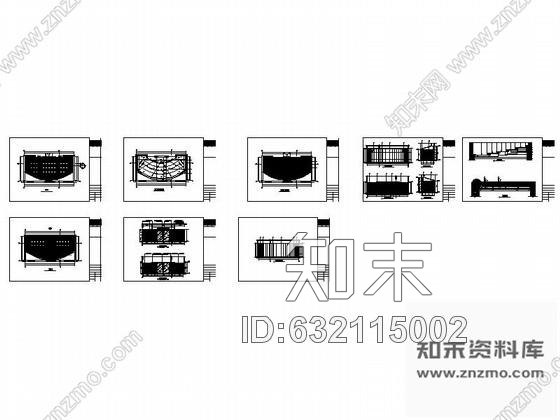 施工图某会所多媒体室装修详图cad施工图下载【ID:632115002】