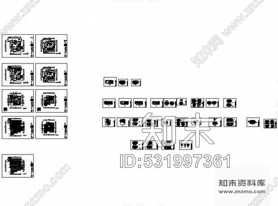 施工图双层豪华别墅的设计图及完工照片cad施工图下载【ID:531997361】