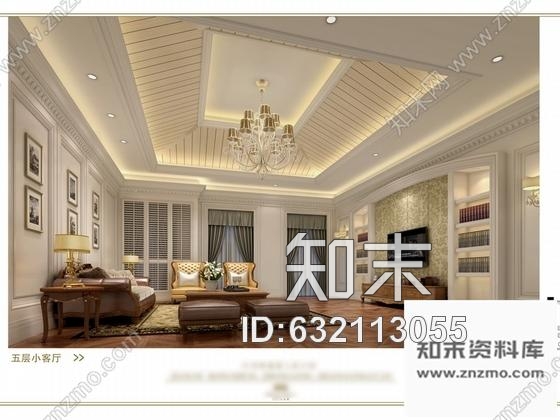 施工图苏州奢华欧式风格商务会所五层卧室区室内装修图含效果cad施工图下载【ID:632113055】