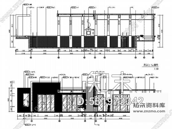 施工图广东官宅双层别墅室内装饰设计CAD施工图cad施工图下载【ID:531973342】