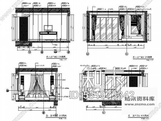 施工图广东官宅双层别墅室内装饰设计CAD施工图cad施工图下载【ID:531973342】