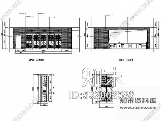 施工图无锡特色休闲时尚西餐厅装修图含方案cad施工图下载【ID:532002588】