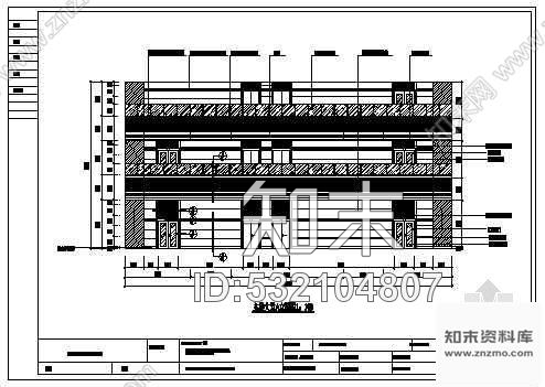 施工图供电生产综合楼大堂装修cad施工图下载【ID:532104807】