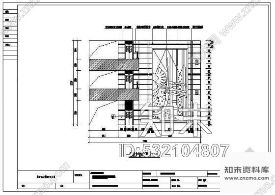 施工图供电生产综合楼大堂装修cad施工图下载【ID:532104807】