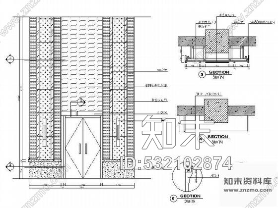 施工图大型会议室装修图cad施工图下载【ID:532102874】