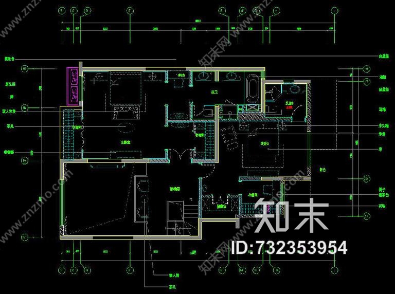 西安晶城秀府·意式cad施工图下载【ID:732353954】