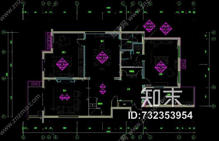 西安晶城秀府·意式cad施工图下载【ID:732353954】