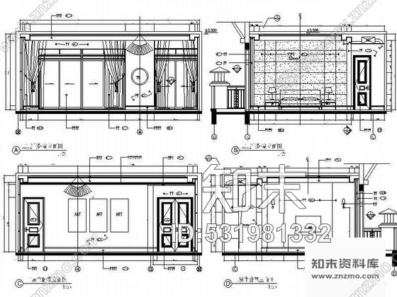 施工图南加洲风格高尔夫球会别墅施工图施工图下载【ID:531981332】