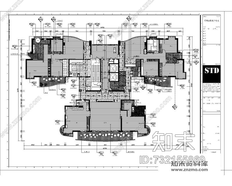 香港逸森建筑梧桐山陈先生私人豪宅丨效果图+设计方案+CAD施工图施工图下载【ID:732155869】