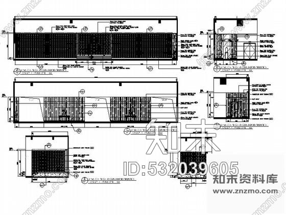 施工图澳门五星级酒店中餐厅装修图含效果cad施工图下载【ID:532039605】