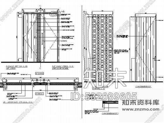 施工图澳门五星级酒店中餐厅装修图含效果cad施工图下载【ID:532039605】