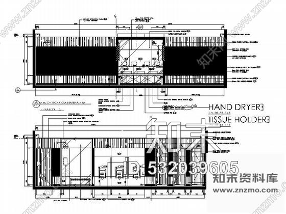 施工图澳门五星级酒店中餐厅装修图含效果cad施工图下载【ID:532039605】