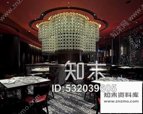 施工图澳门五星级酒店中餐厅装修图含效果cad施工图下载【ID:532039605】