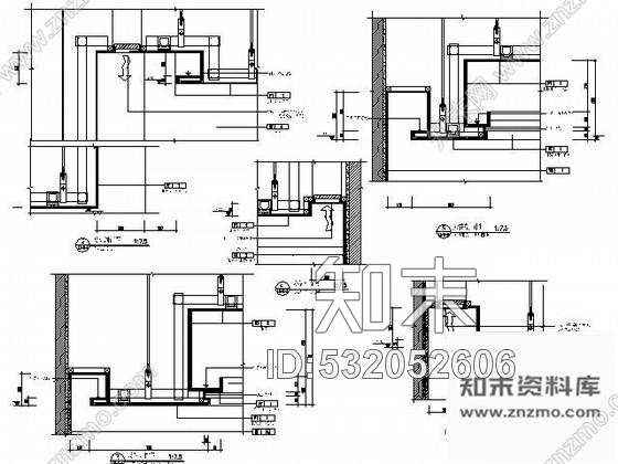 施工图五星酒店公共卫生间施工图cad施工图下载【ID:532052606】