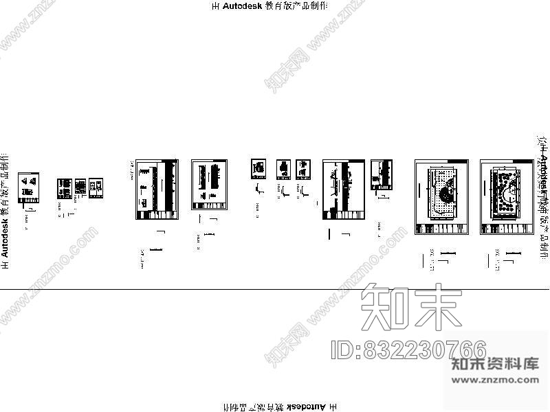 图块/节点歌舞厅详图cad施工图下载【ID:832230766】