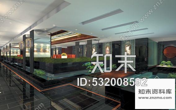 施工图某大酒楼装修图(含效果)cad施工图下载【ID:532008592】