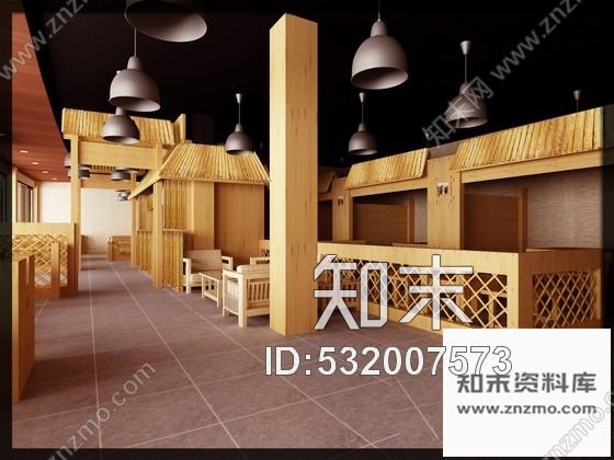 施工图苏州某特色湘菜餐厅设计装修图含效果cad施工图下载【ID:532007573】