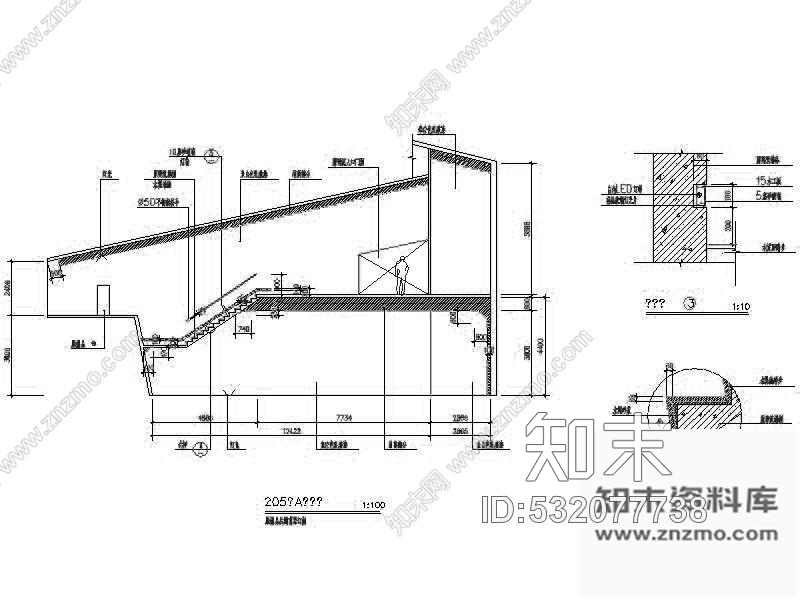 施工图某售楼处装修图(含效果)cad施工图下载【ID:532077738】