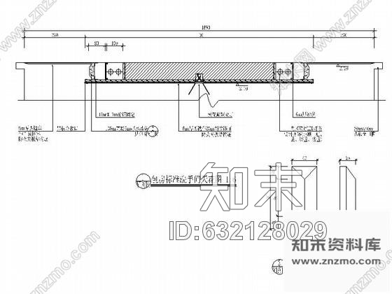 施工图外商俱乐部包房洗手间装修图cad施工图下载【ID:632128029】