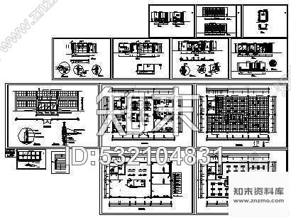 施工图广南气体有限公司装饰图纸cad施工图下载【ID:532104831】