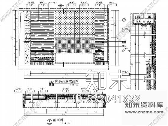 施工图重庆某现代高档酒店客房室内设计装修图cad施工图下载【ID:532041632】