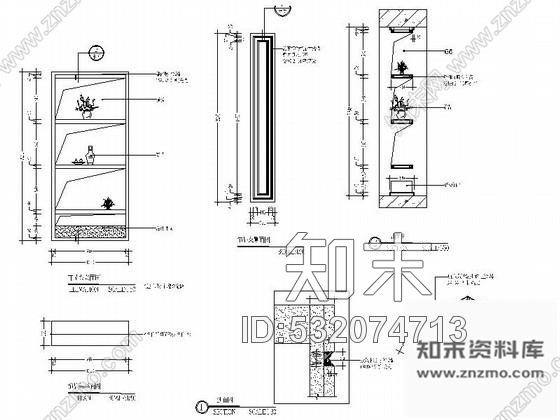 施工图福建床垫系列家具专卖店室内装修图施工图下载【ID:532074713】