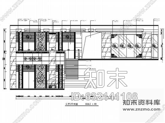 施工图重庆典雅中式风格三级甲等中医院住院楼装修施工图cad施工图下载【ID:632141108】