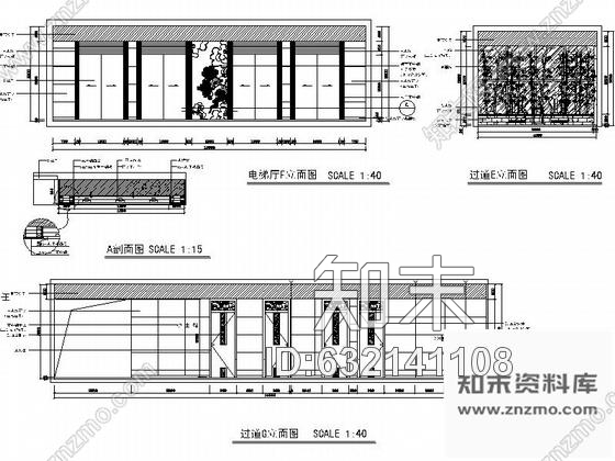 施工图重庆典雅中式风格三级甲等中医院住院楼装修施工图cad施工图下载【ID:632141108】