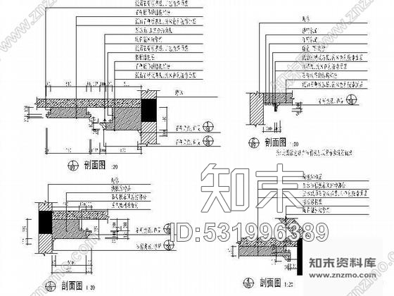 施工图双层简欧风格别墅设计图cad施工图下载【ID:531996389】