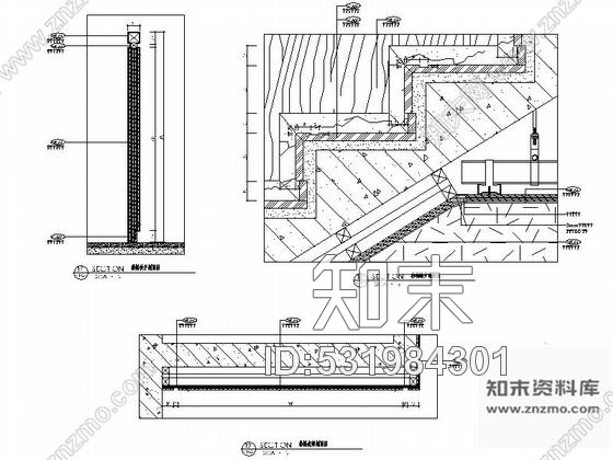 施工图深圳名师设计时尚双层叠加别墅样板房装修施工图含实景cad施工图下载【ID:531984301】