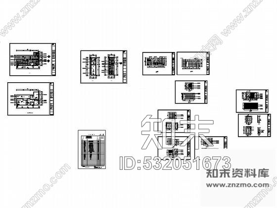 施工图酒店公共厕所室内装修图cad施工图下载【ID:532051673】