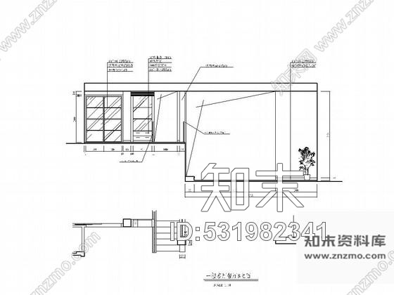 施工图北京现代简约风格四层别墅装修图含效果图cad施工图下载【ID:531982341】