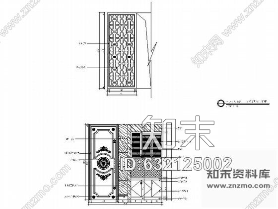 施工图10人KTV包厢室内装修设计图cad施工图下载【ID:632125002】