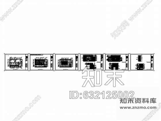 施工图10人KTV包厢室内装修设计图cad施工图下载【ID:632125002】