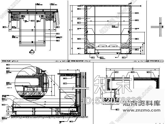 施工图南京某酒店总经理套间施工图cad施工图下载【ID:532058632】