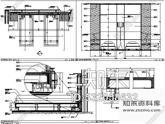 施工图南京某酒店总经理套间施工图cad施工图下载【ID:532058632】