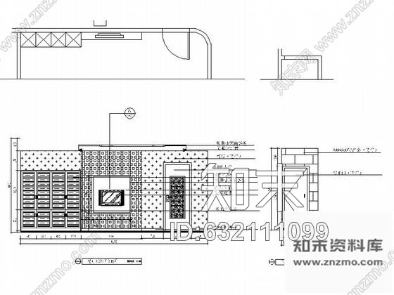 施工图泰式风格足浴会所室内设计CAD装修图含效果施工图下载【ID:632111099】