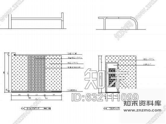 施工图泰式风格足浴会所室内设计CAD装修图含效果施工图下载【ID:632111099】