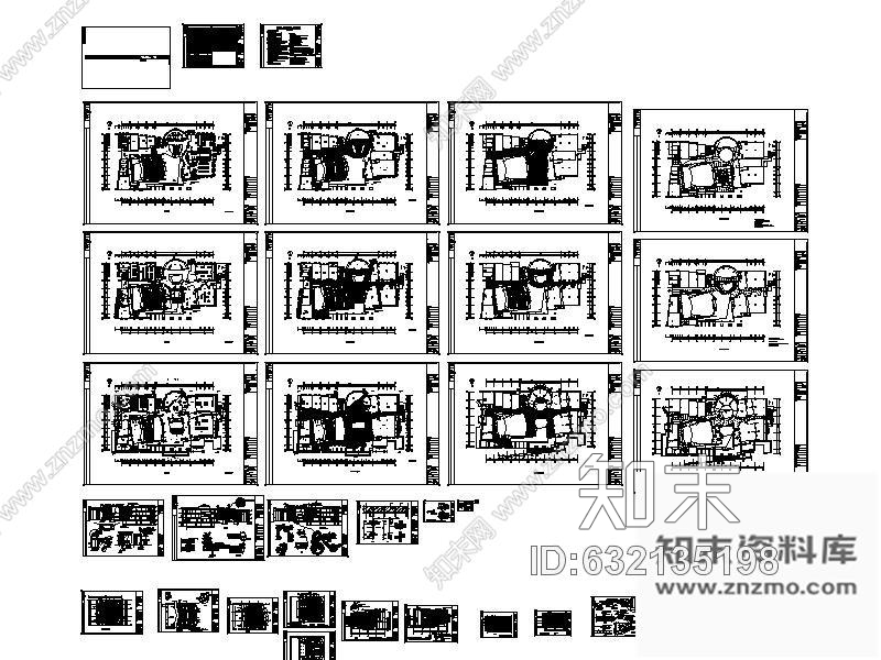 施工图辽宁某图书馆施工图cad施工图下载【ID:632135198】