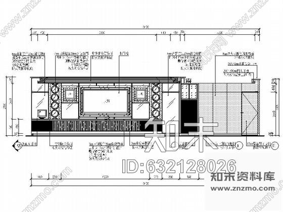 施工图豪华夜总会包间室内装修图cad施工图下载【ID:632128026】