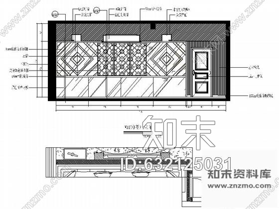 施工图福建国际豪华音乐会所包厢装修图含效果cad施工图下载【ID:632125031】