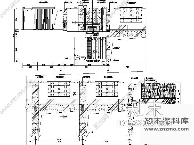 施工图广州某酒店装修图(含效果)cad施工图下载【ID:532052695】