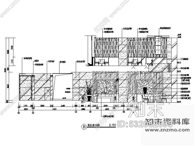 施工图广州某酒店装修图(含效果)cad施工图下载【ID:532052695】