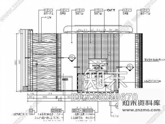 施工图浙江现代简约酒店客房精装修CAD施工图施工图下载【ID:532020670】