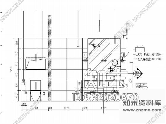 施工图浙江现代简约酒店客房精装修CAD施工图施工图下载【ID:532020670】