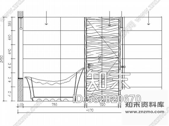 施工图浙江现代简约酒店客房精装修CAD施工图施工图下载【ID:532020670】